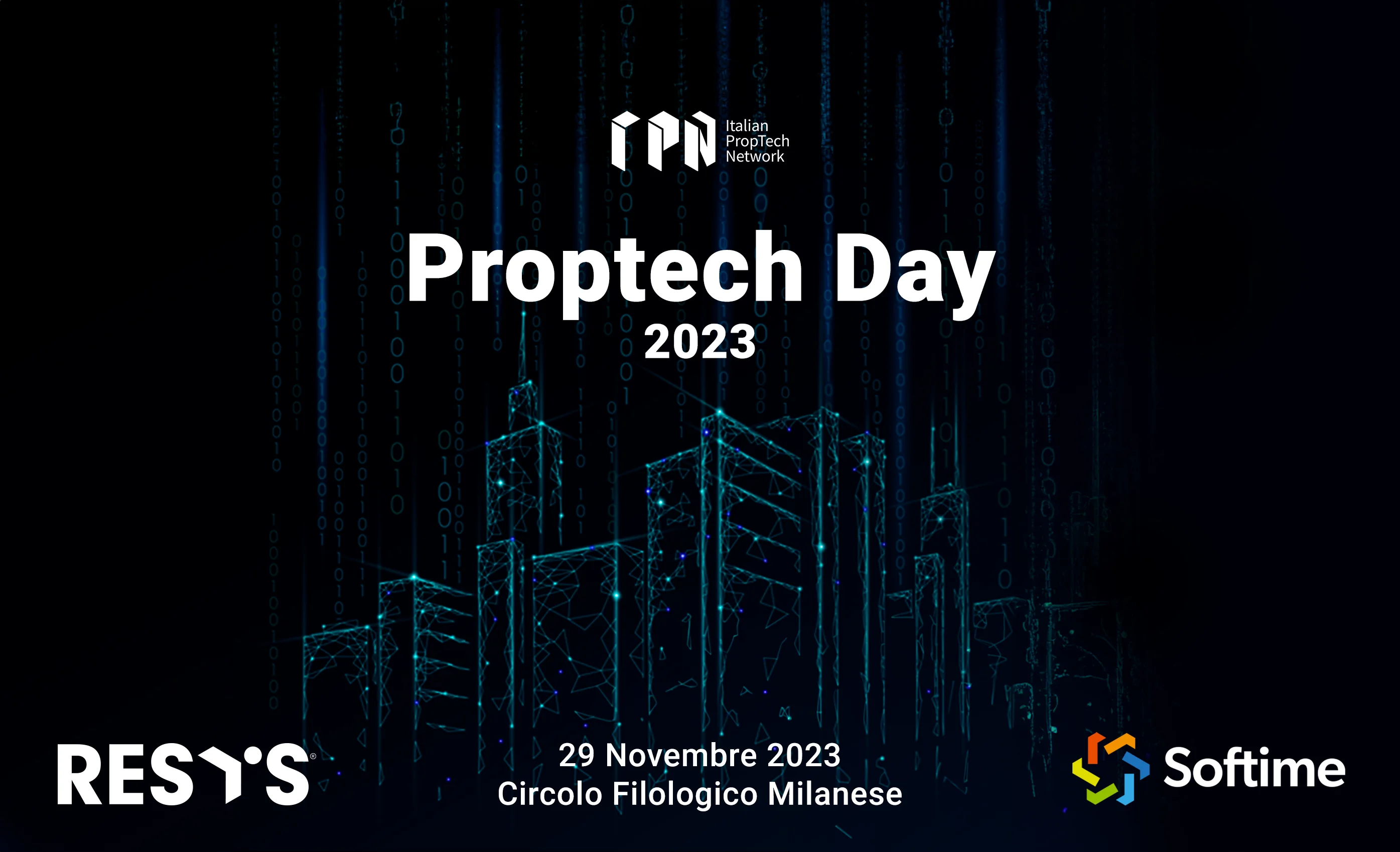 Copertina Proptech Day | Milano 29 novembre 2023